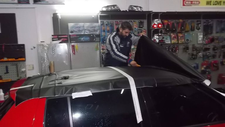 τοποθέτηση βινυλίου